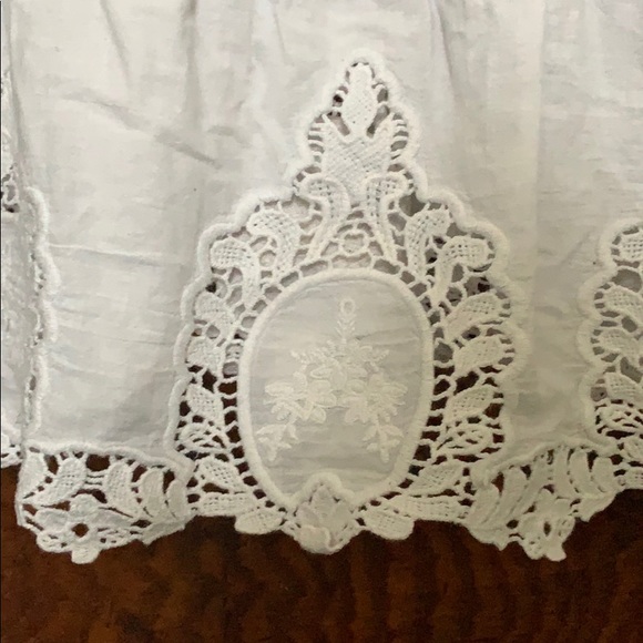 Grey and Lace Anthropologie Sweater - Picture 3 of 5